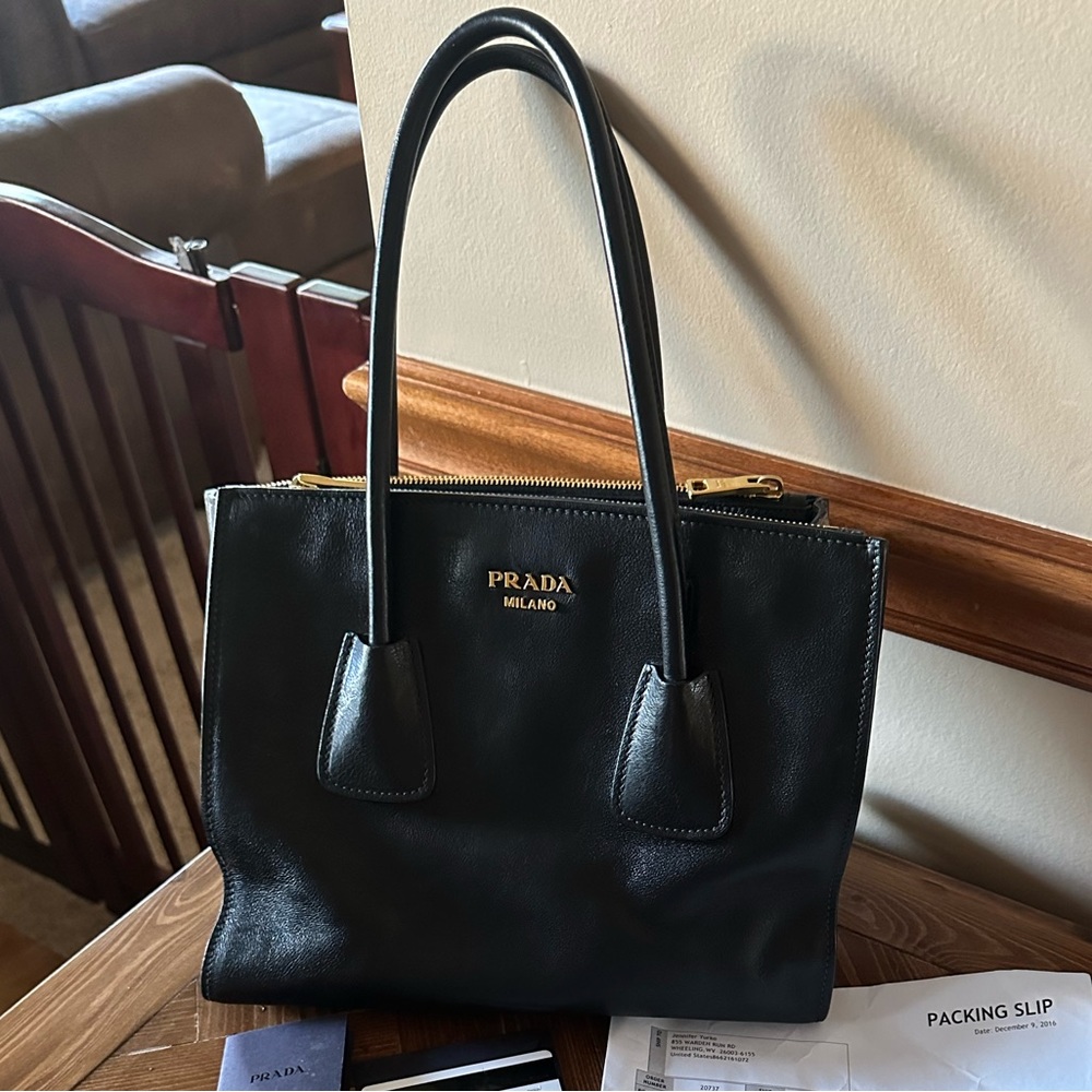 PRADA Glace Calf Scamosciato